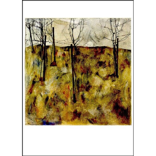 Egon Schiele. Kahle Bäume, 1912