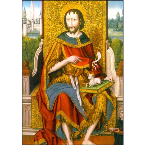 Portillo. Hl. Johannes der Täufer, um 1490