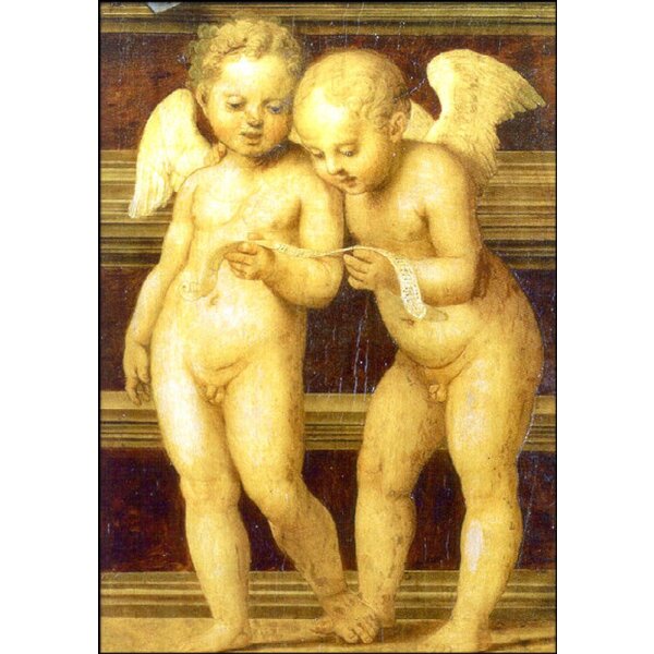 Raffael. Madonna del Baldacchino, Ausschnitt um 1508/12