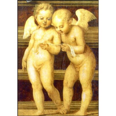 Raffael. Madonna del Baldacchino, Ausschnitt um 1508/12