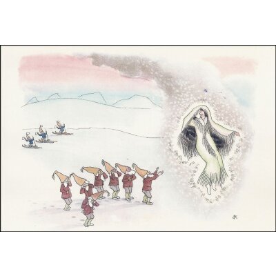 Ernst Kreidolf. Schneewittchens Abschied