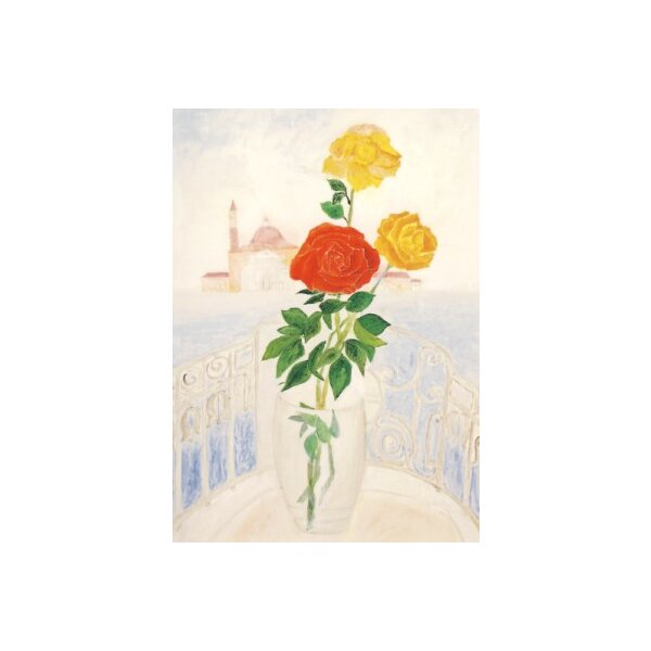 Wassili Lepanto. Die Rose - Blick vom Markusplatz auf San G.