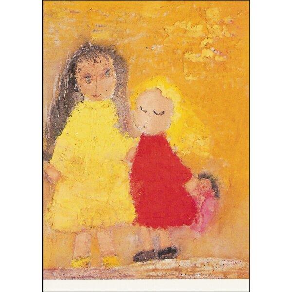 Philip Nelson. Zwei Mädchen mit Puppe, 2003