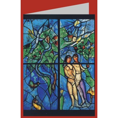 Marc Chagall. Paradies, Chorfenster
