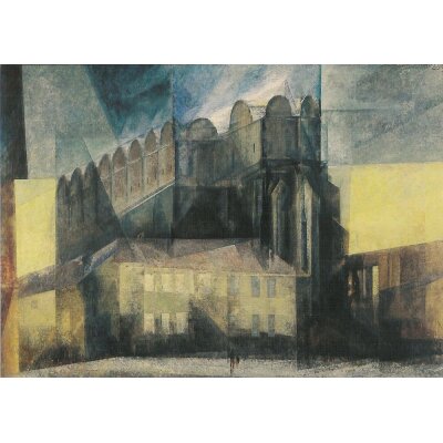 Lyonel Feininger. Der Dom in Halle, 1941