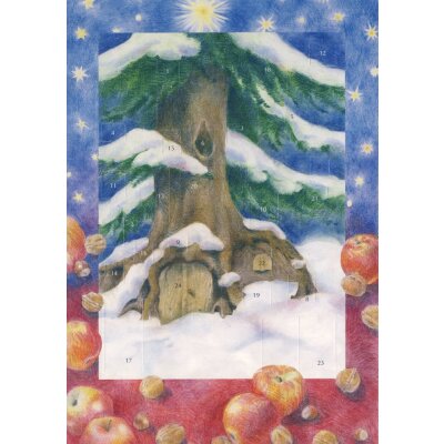 Sanne Dufft. Weihnachten bei der gr. Tanne. 21 x 14,8 cm