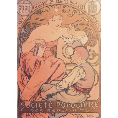 Alphonse Marie Mucha. Société Populaire des...