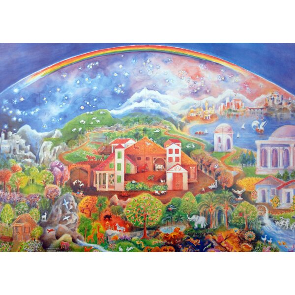 Christina Mösch. Adventskalender, 60 x 42 cm.