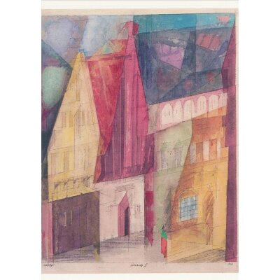 Lyonel Feininger. Lüneburg II, 1933