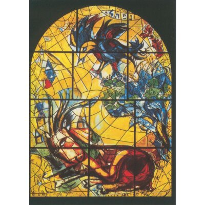 Marc Chagall. Stamm Naphtali Glasfenster, 1962