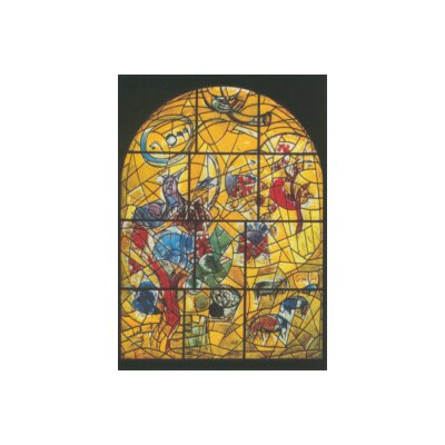 Marc Chagall. Stamm Joseph Glasfenster, 1962