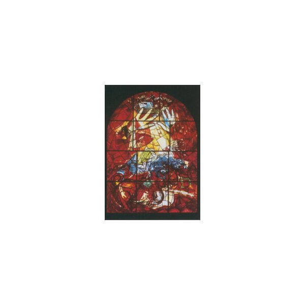 Marc Chagall. Stamm Juda Glasfenster, 1962