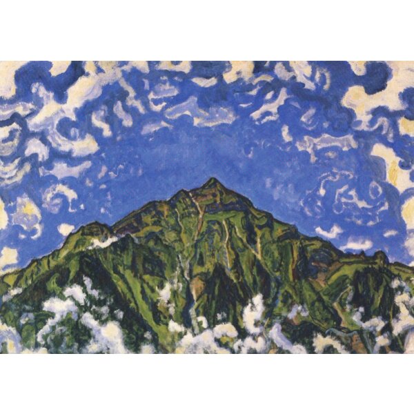 Ferdinand Hodler. Der Niesen vom Heustrich, 1910