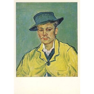 Vincent van Gogh. Bildnis eines Mannes in gelber Jacke