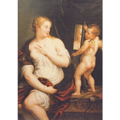 Rubens. Doe Toilette der Venus (Venus und Amor) ca. 1606-11