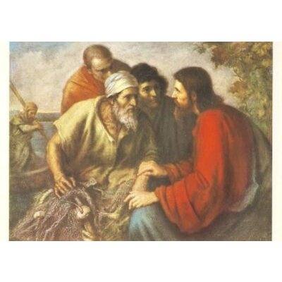 Zimmermann, E. Christus und die Fischer