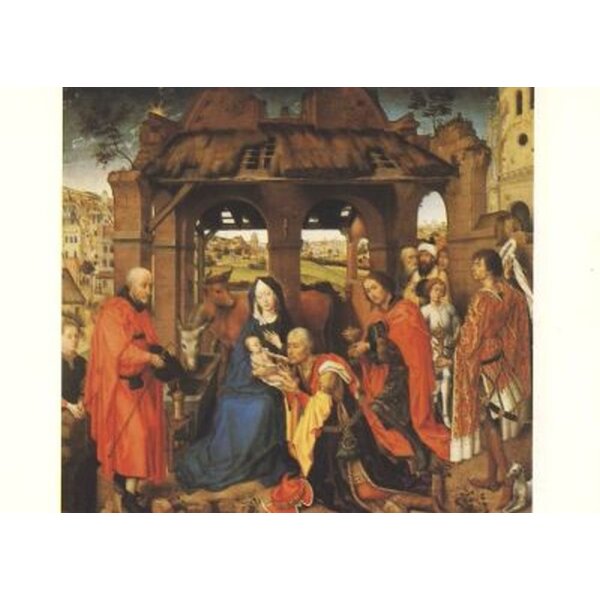 Rogier van der Weyden. Anbetung der Koenige
