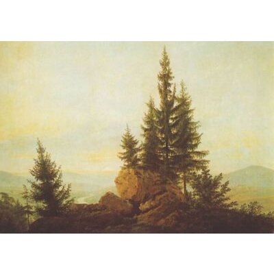 Caspar David Friedrich. Ausblick ins Elbtal, um 1816/20