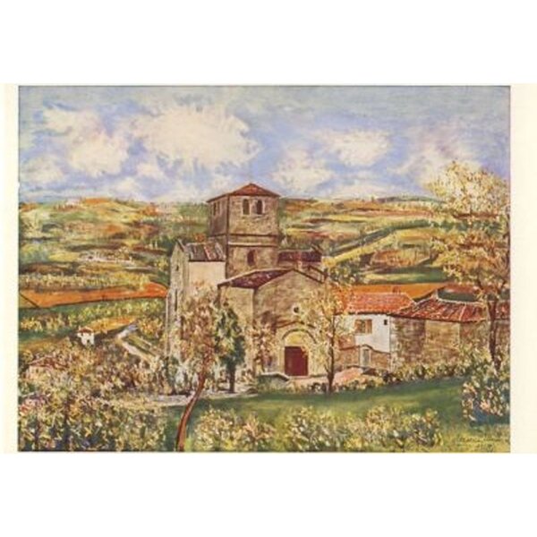 Maurice Utrillo. Die Kirche von St. Mamert