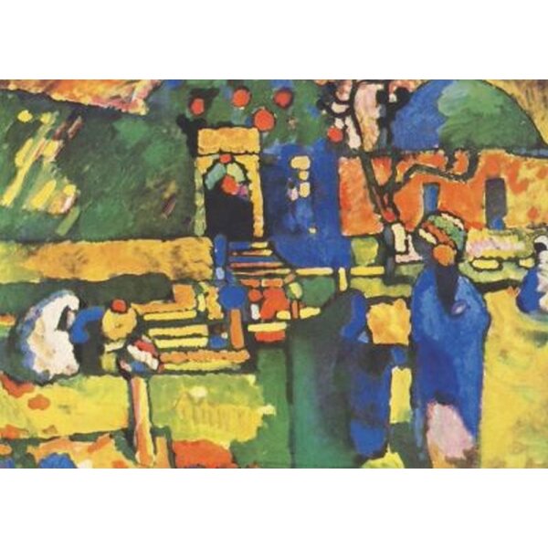 Wassily Kandinsky. Arabischer Friedhof, 1909