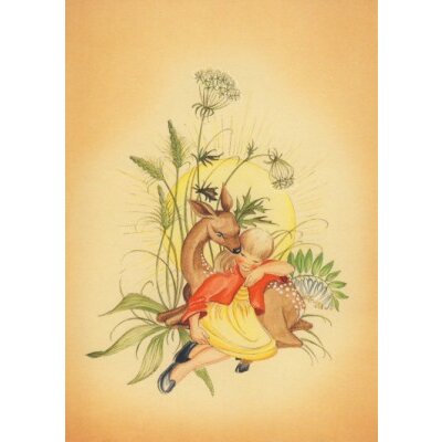 Margret von Borstel. Brüderchen und Schwesterchen, 1955