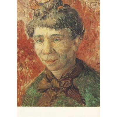 Vincent van Gogh. Weiblicher Kopf (Frau Tanguy), 1887