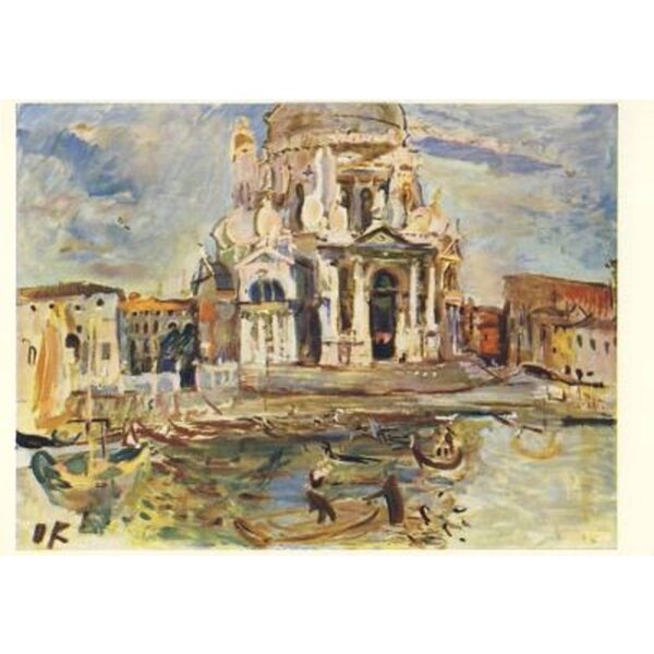 Oskar Kokoschka. Venedig, Sta.M.d.Salute