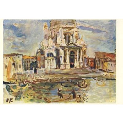 Oskar Kokoschka. Venedig, Sta.M.d.Salute