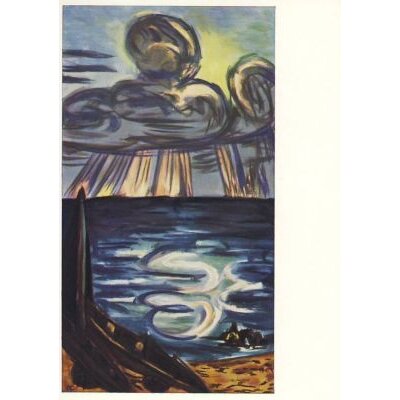 Max Beckmann. Meer und Wolken.