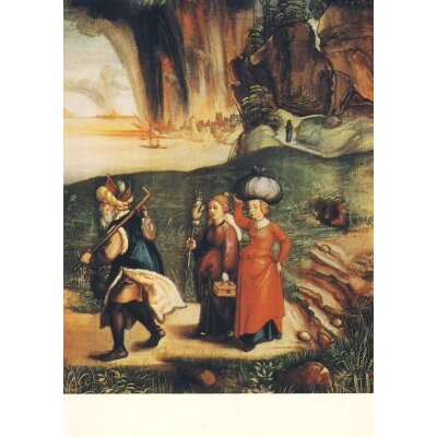 Albrecht Dürer. Lot und seine Töchter