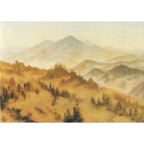 Caspar David Friedrich. Riesengebirgslandschaft