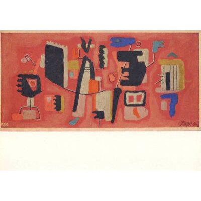 Willi Baumeister. Roter Fries, 1951