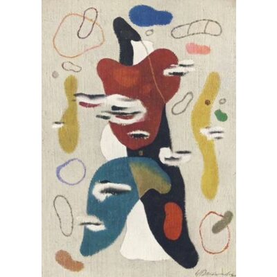 Willi Baumeister. Flämmchen-Figur, 1931