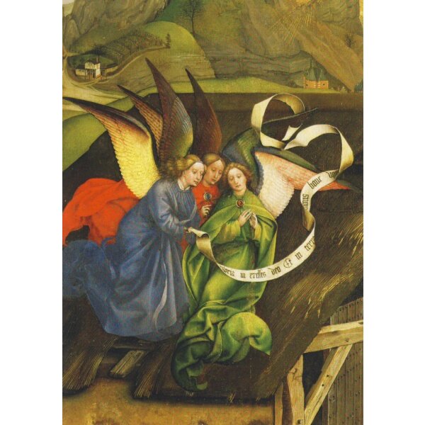 Robert Campin. Engel, um 1425/