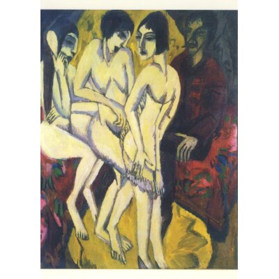 Ernst Ludwig Kirchner. Urteil des Paris, 1912/13