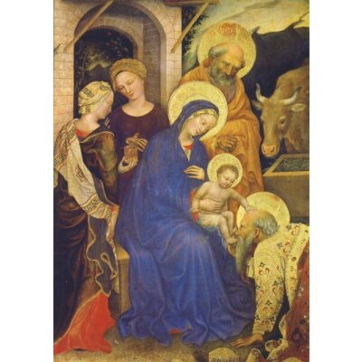 Gentile da Fabriano. Anbetung der Koenige, 1423