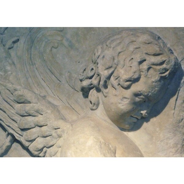Griechisch. Fragment mit Eros, um 110 n. Chr.
