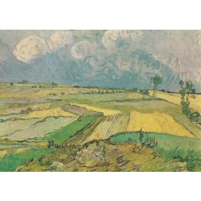 Vincent van Gogh. Ebene von Auvers, 1890