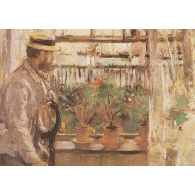 Berthe Morisot. Interieur von der Insel Wight