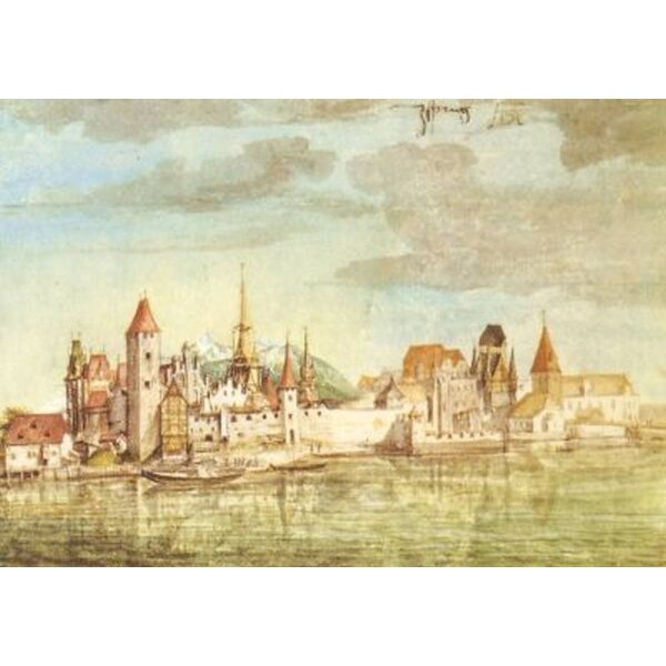 Albrecht Dürer. Innsbruck von Norden