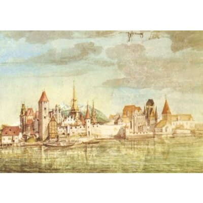 Albrecht Dürer. Innsbruck von Norden