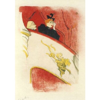 Henri de Toulouse-Lautrec. Die Loge im Mascaron Doré, 1894