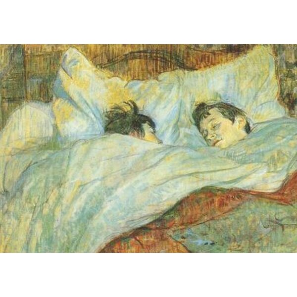 Henri de Toulouse-Lautrec. Das Bett, um 1892