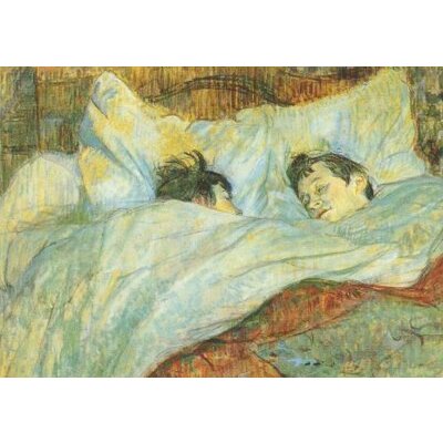 Henri de Toulouse-Lautrec. Das Bett, um 1892