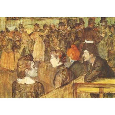 Henri de Toulouse-Lautrec. Mühle bei La Galette