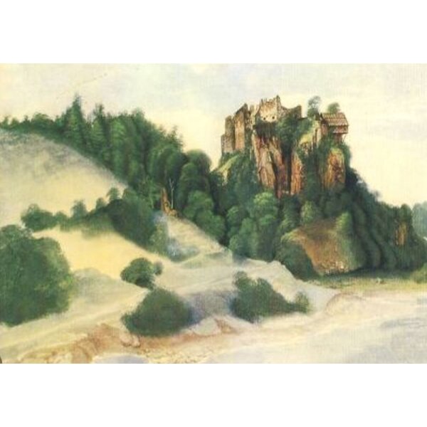 Albrecht Dürer. Schloß Segonzano im Cembra-Tal