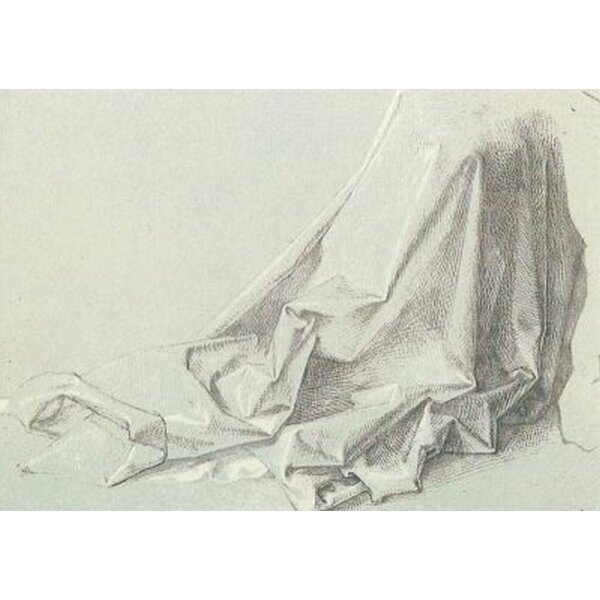Albrecht Dürer. Gewandstudio, 1506