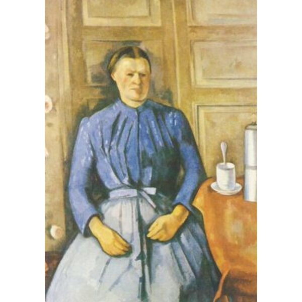 Paul Cézanne. Frau mit Kaffeekanne, 1890-1906