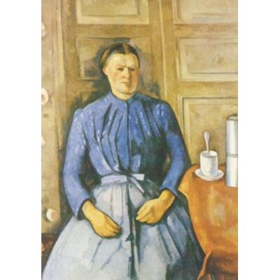 Paul Cézanne. Frau mit Kaffeekanne, 1890-1906