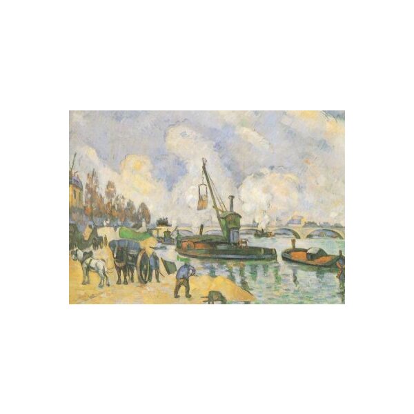 Cézanne, P. Der Quai de Bercy a Paris, 1876. KK